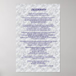 Mármol de los desiderátums poster