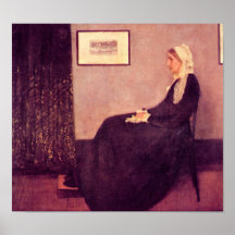 Marmota de McNeill del abad de James - la madre de Poster
