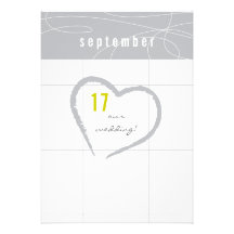 Marque sus calendarios ahorran la fecha invitaciones personalizada