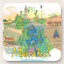 Marrakesh Posavasos De Bebidas