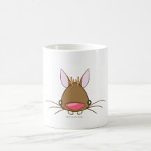 Marrón de Jackalope Taza
