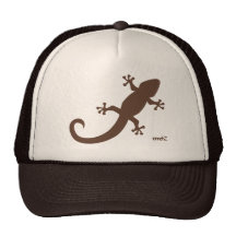Marron del gecko de Gorra