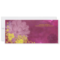 marrón rosado invitaciones