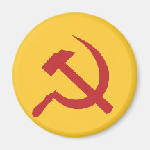 martillo y hoz de URSS del cccp Imán De Frigorífico