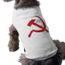 martillo y hoz de URSS del cccp Prenda Mascota