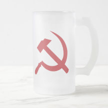 martillo y hoz de URSS del cccp Taza De Café