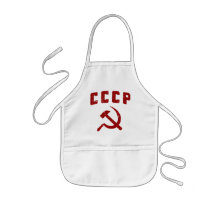 martillo y hoz de URSS del vintage del cccp Delantales