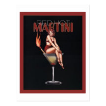 Martini candente postales