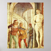 Martirio de St. Sebastian de Vincenzo Foppa Impresiones