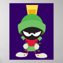 Marvin el Martian listo para atacar Poster