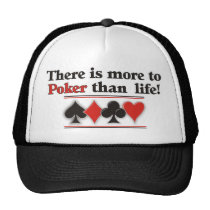 Más al póker gorras