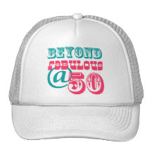 Más allá del 50.o gorra fabuloso del cumpleaños