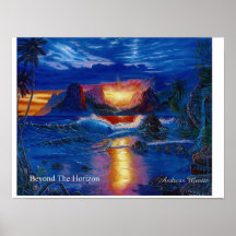Más allá del horizonte - arte curativo poster