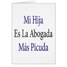 Mas Picuda de Abogada del La del MI Hija Es Tarjetón