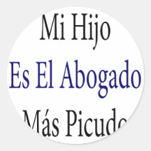 Mas Picudo del EL Abogado del MI Hijo Es Pegatinas