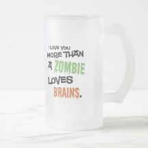 Más que un zombi ama los cerebros Stein Taza