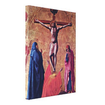 Masaccio - crucifixión de Cristo Impresiones En Lona
