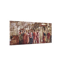 Masaccio - el dinero del tributo lona estirada galerías