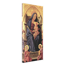 Masaccio - Maria con el niño Impresiones En Lona