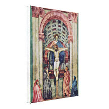 Masaccio - trinidad??????: De Drie-Eenheid Impresiones En Lienzo Estiradas