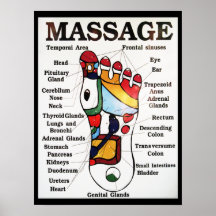 Masaje del pie/terapia tailandeses del Reflexology Impresiones