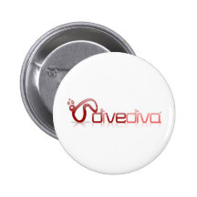 Máscara de la diva de la zambullida pins