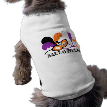 Mascarada de Halloween Camiseta De Perro