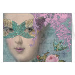 Mascarada de Marie AntoinetteFrench Tarjetas