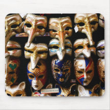 Máscaras venecianas tapetes de ratón