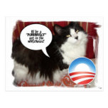 Mascota de la Casa Blanca de Barack Obama Tarjetas Postales