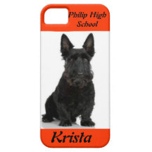 Mascota del escocés iPhone 5 Case-Mate carcasa