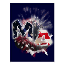 MASSACHUSETTS TARJETAS POSTALES