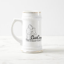 Mastín del italiano de Corso del bastón Taza