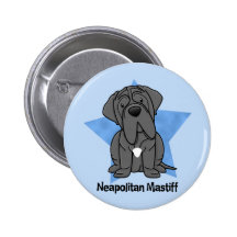 Mastín napolitano de la estrella de Kawaii Pin
