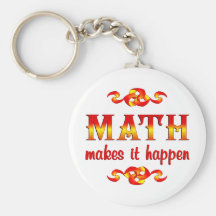 MATEMÁTICAS LLAVEROS PERSONALIZADOS