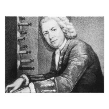 Materia de Johann Sebastian Bach Invitación Personalizada