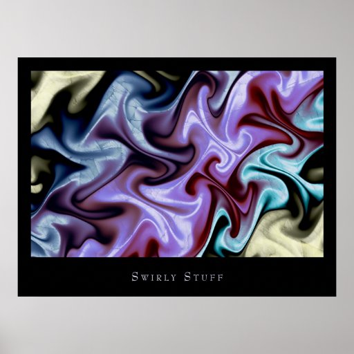Materia de Swirly Impresiones