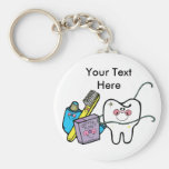 Materia dental para dentista día el 6 de marzo llaveros personalizados