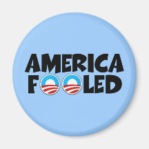 Materia engañar-anti de América Obama Imán De Frigorífico