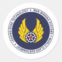 Material Cmd de la fuerza aérea Pegatina