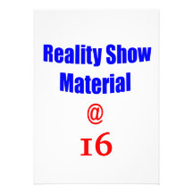 Material de 16 realitys show anuncios  