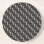 Material de la fibra de carbono posavasos para bebidas