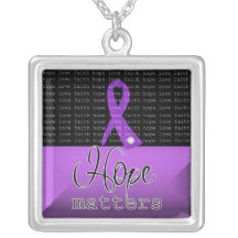Materias de la esperanza de la enfermedad de Crohn Collar Personalizado
