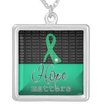 Materias de la esperanza de la enfermedad del higa grimpolas personalizadas