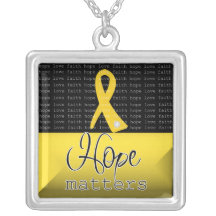Materias de la esperanza del cáncer de Neuroblasto Grimpolas Personalizadas