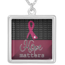 Materias de la esperanza del mieloma múltiple collar personalizado