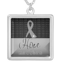 Materias de la esperanza del tumor cerebral pendientes personalizados
