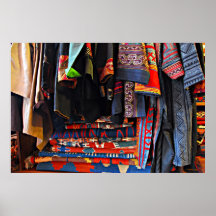 Materias textiles tailandesas impresiones