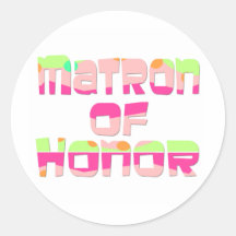 Matrona de las camisetas y de los regalos del hono etiquetas  