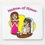 Matrona del honor II Alfombrillas De Raton